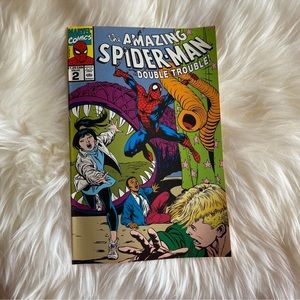 Spider-Man 1992 vintage Double Trouble comic book Marvel Canada